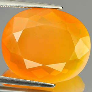 Massive 9.59 Ct. Blinding Clean Natural Orange Yellow Fire Opal
